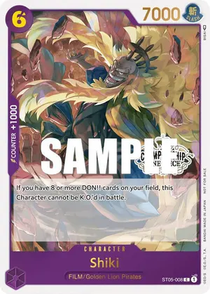 Carta Shiki ST05-008, versión Arte alternativo