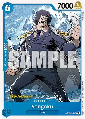 Carta Sengoku OP06-049, versión Promo
