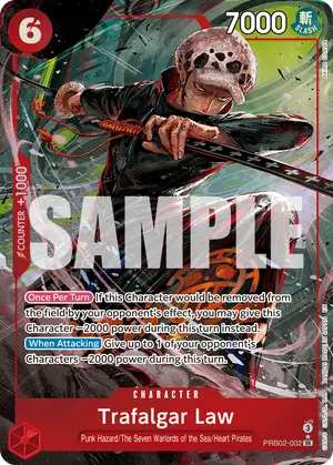 Carta Trafalgar Law PRB02-002, versión Arte alternativo
