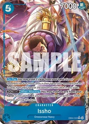 Carta Issho EB04-022, versión Arte alternativo