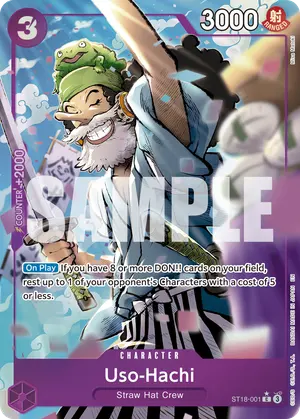 Carta Uso-Hachi ST18-001, versión Arte alternativo