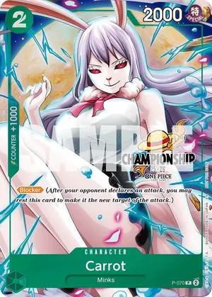 Carta Carrot P-070, versión Promo