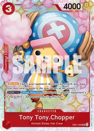 Carta Tony Tony.Chopper EB01-006