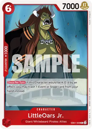 Carta LittleOars Jr. EB01-008