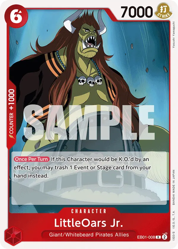 LittleOars Jr. EB01-008 card