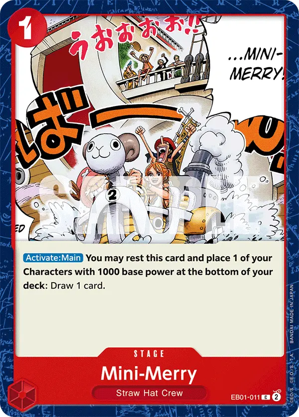 Carta Mini-Merry EB01-011