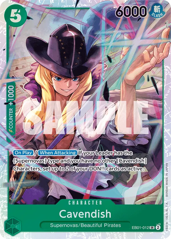 Carta Cavendish EB01-012
