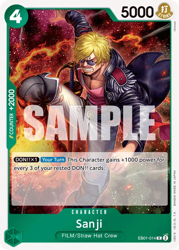 Carta Sanji EB01-014