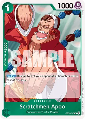 Carta Scratchmen Apoo EB01-015