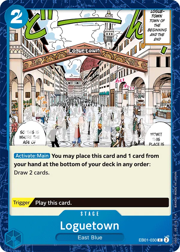 Carta Loguetown EB01-030
