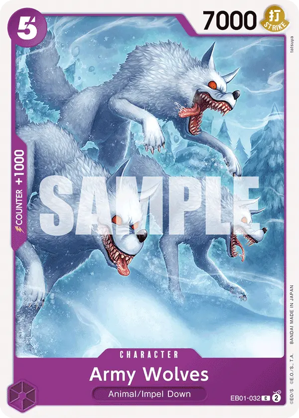 Carta Army Wolves EB01-032