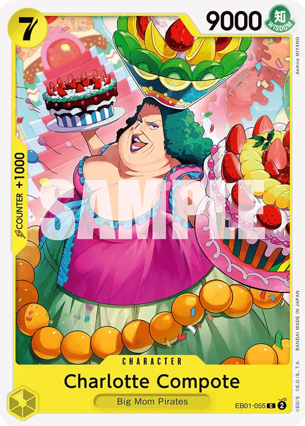 Charlotte Compote EB01-055 card