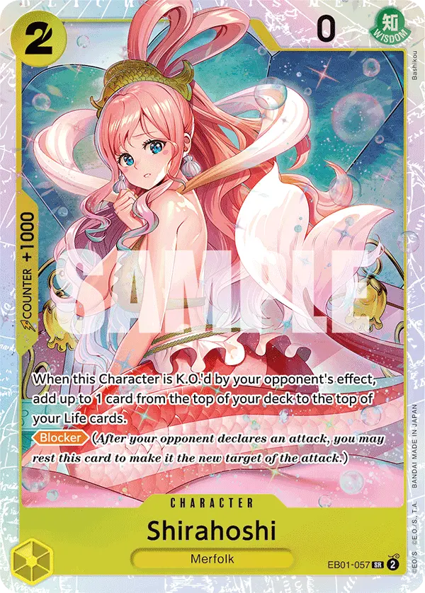Carta Shirahoshi EB01-057