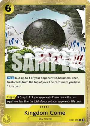 Carta Kingdom Come EB01-059