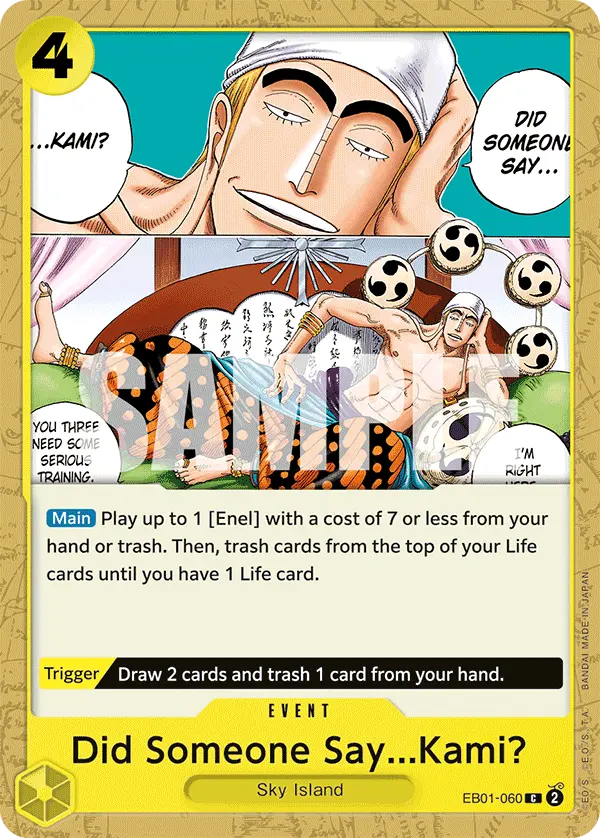 Carta Did Someone Say...Kami? EB01-060