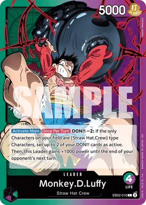 Carta Monkey.D.Luffy EB02-010