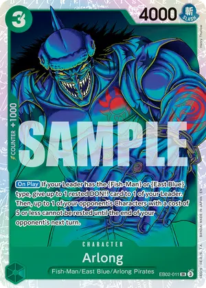 Carta Arlong EB02-011