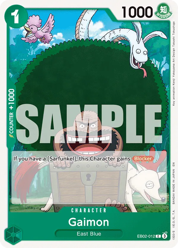 Carta Gaimon EB02-012