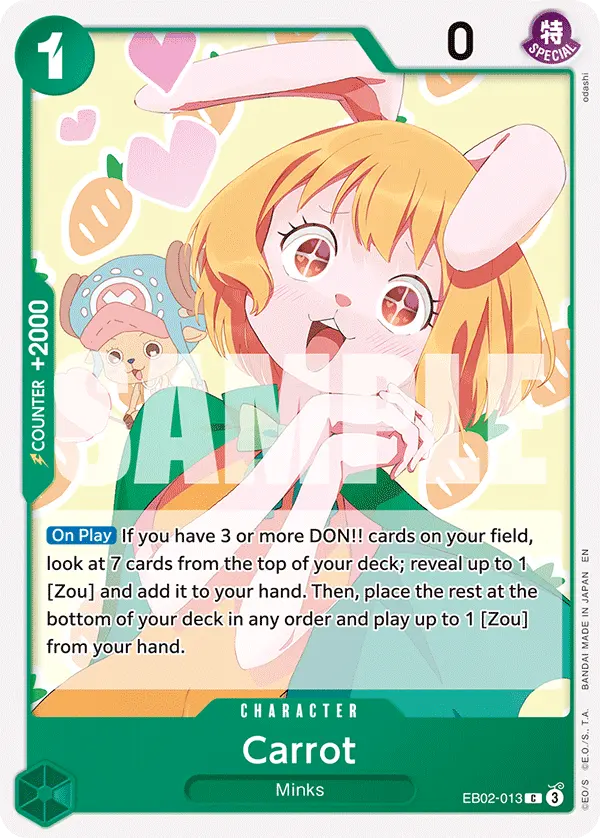 Carta Carrot EB02-013