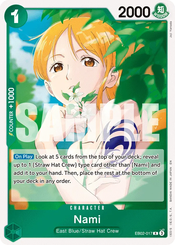 Carta Nami EB02-017