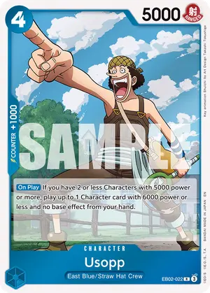 Carta Usopp EB02-022