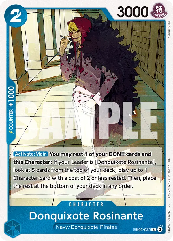 Carta Donquixote Rosinante EB02-025