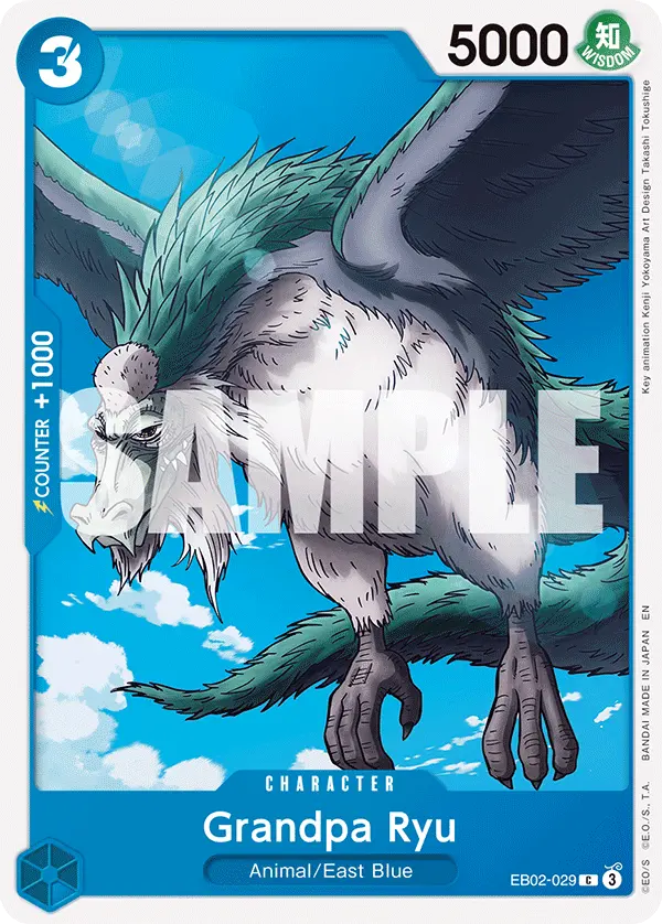 Carta Grandpa Ryu EB02-029