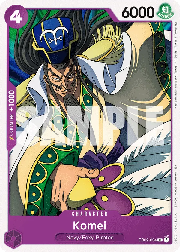 Carta Komei EB02-034