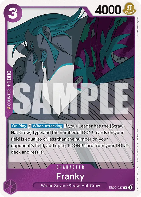 Franky EB02-037 card
