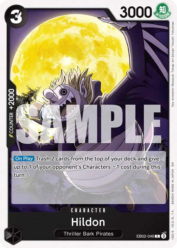 Hildon EB02-046 card