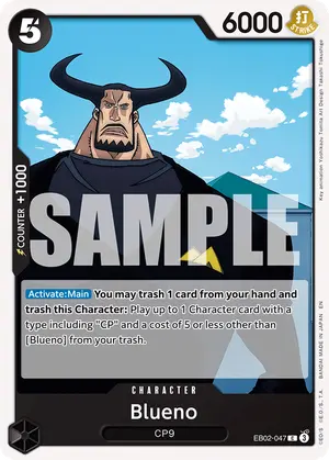 Carta Blueno EB02-047