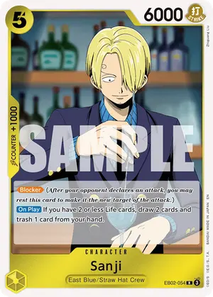 Carta Sanji EB02-054