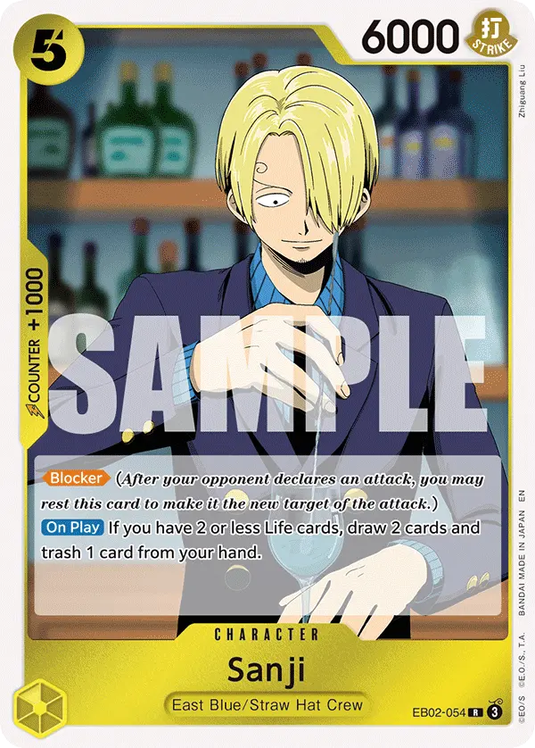 Sanji EB02-054 card