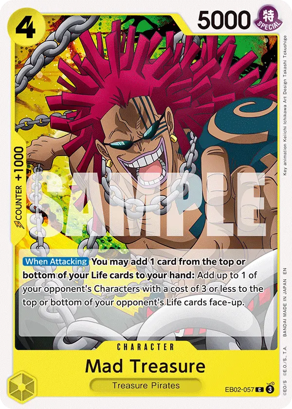 Mad Treasure EB02-057 card
