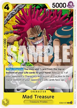 Carta Mad Treasure EB02-057