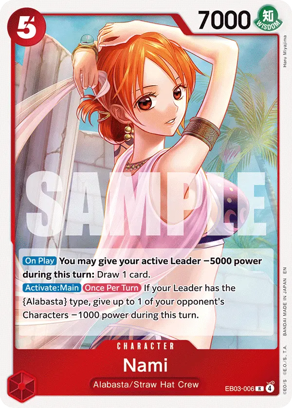 Nami EB03-006 card