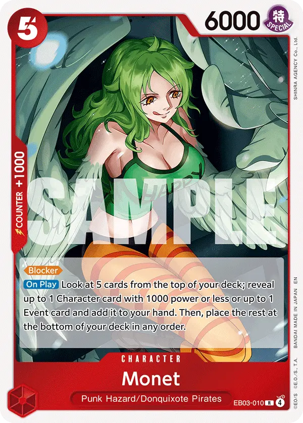 Monet EB03-010 card
