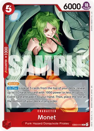 Carta Monet EB03-010