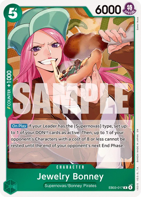 Jewelry Bonney EB03-017 card