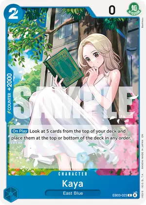 Carta Kaya EB03-023