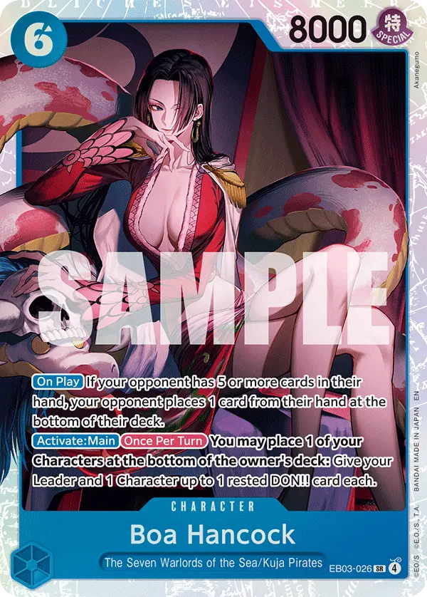 Boa Hancock EB03-026 card