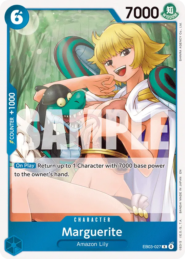 Marguerite EB03-027 card