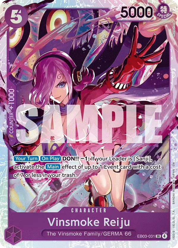 Vinsmoke Reiju EB03-031 card