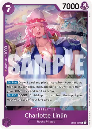 Carta Charlotte Linlin EB03-034