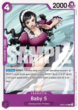 Carta Baby 5 EB03-036