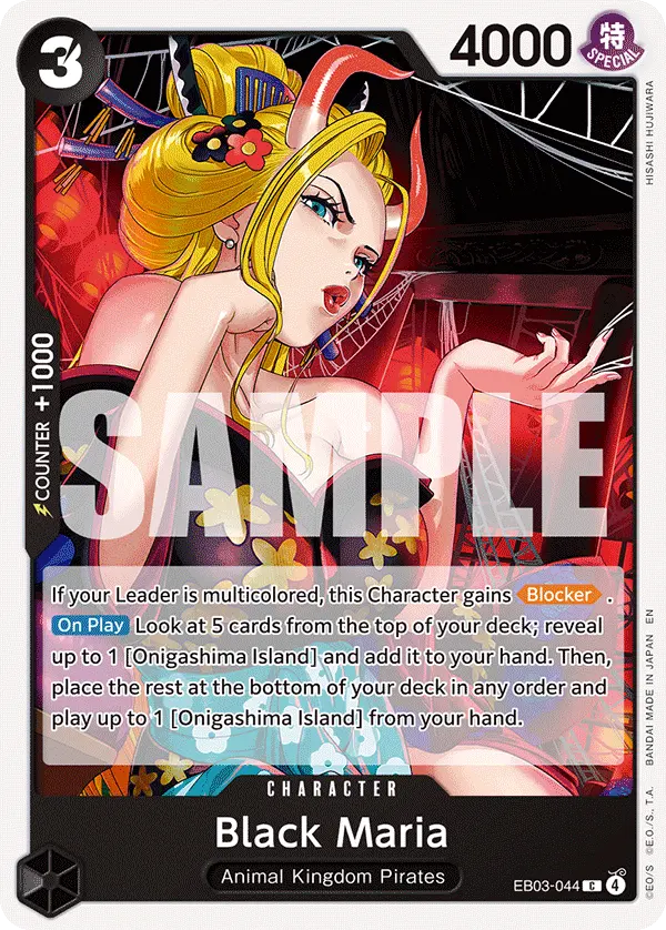 Carta Black Maria EB03-044