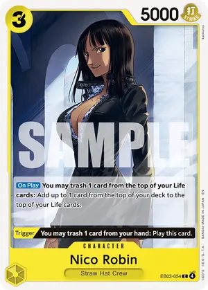 Carta Nico Robin EB03-054