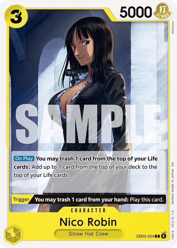 Carta Nico Robin EB03-054