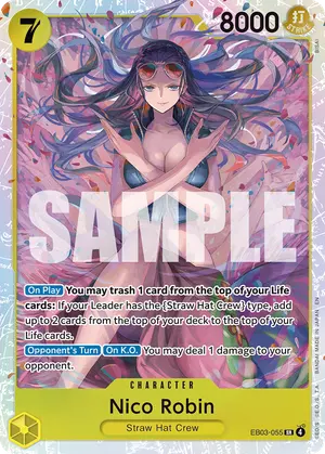Carta Nico Robin EB03-055