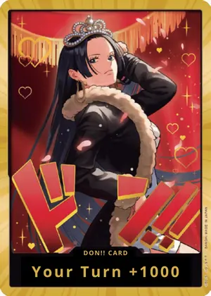 Carta DON!! Card (Boa Hancock) (Gold)